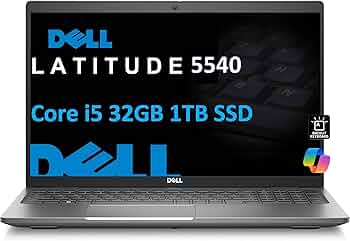 Amazon.com: Dell Latitude 5540 5000 Business Laptop (15.6